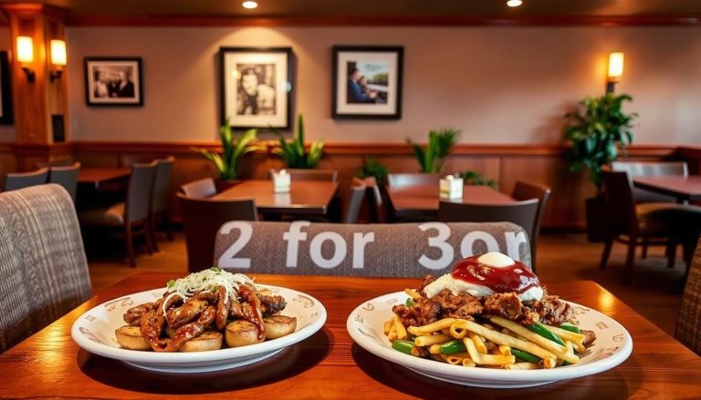 Applebee's 2 for $30 Menu