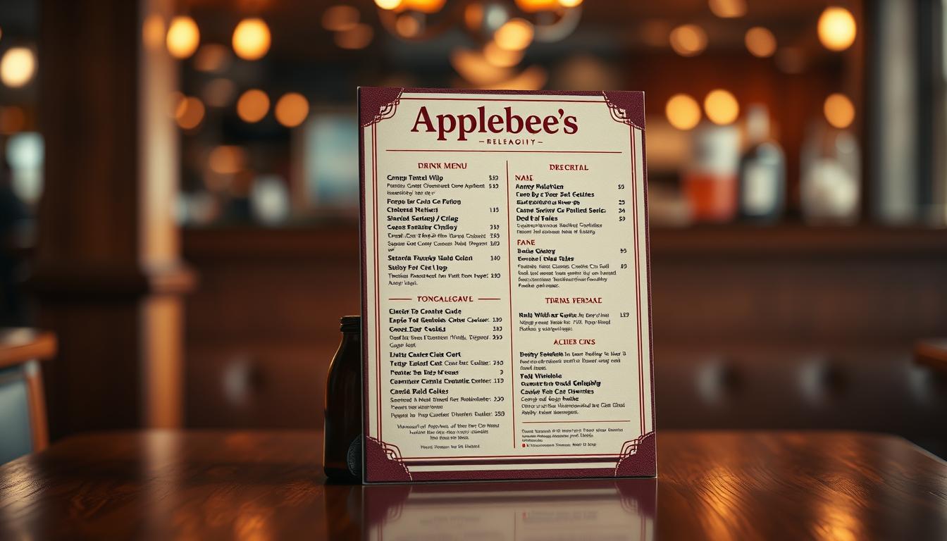 Applebee's Drink Menu Prices