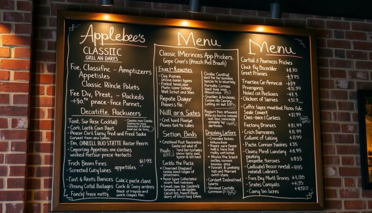 Applebee's Grill and Bar Depew Menu