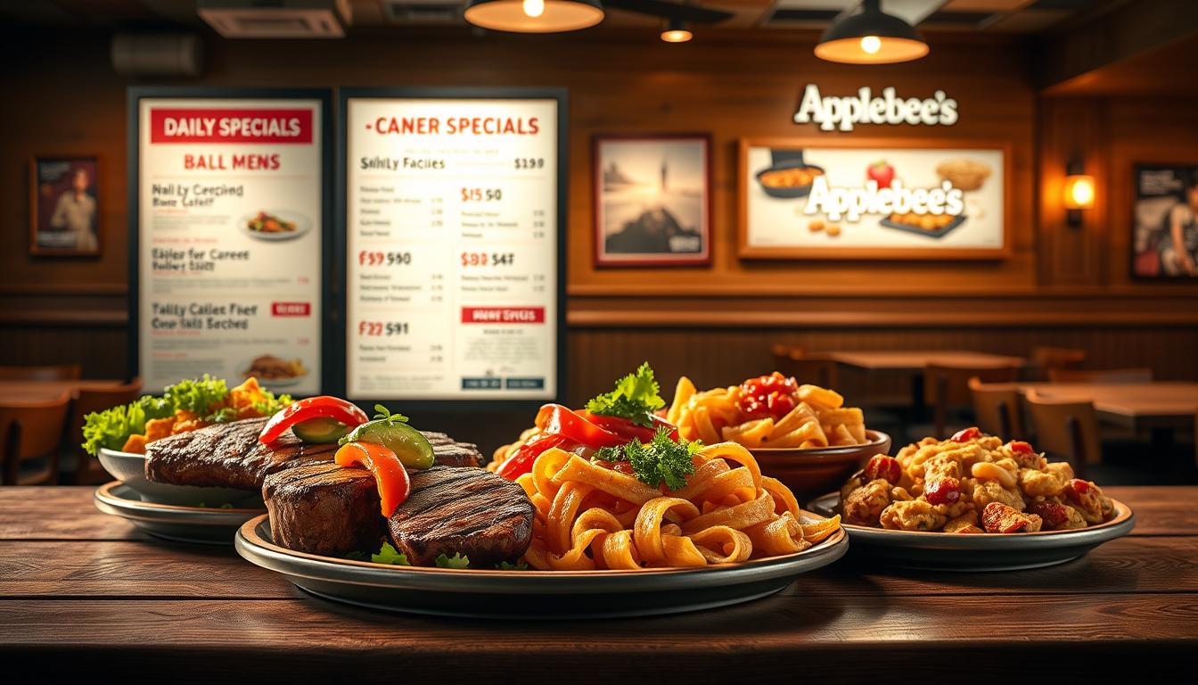 Dinner Applebee's Menu Specials with Prices