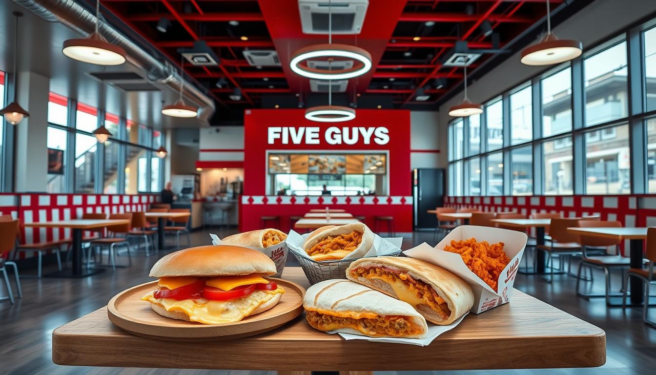 Five Guys Breakfast Menu