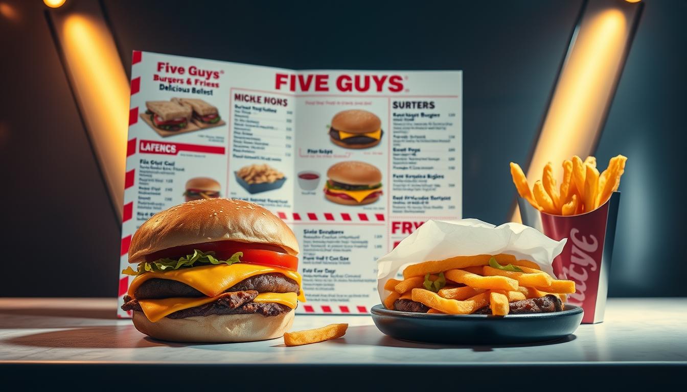 Five Guys Burgers And Fries Menu