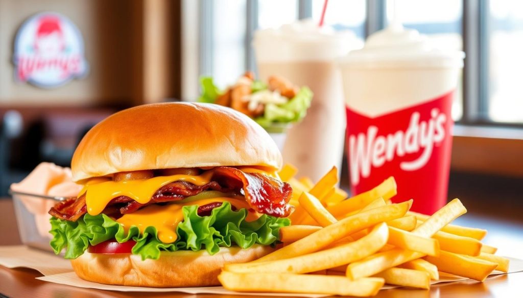 Wendy's Popular Lunch Menu Items