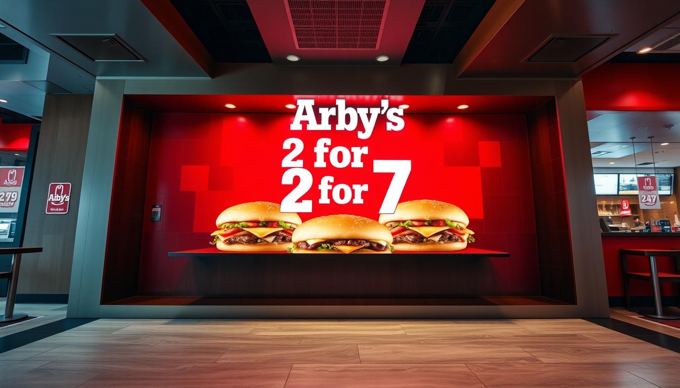 arby's 2 for $7 menu