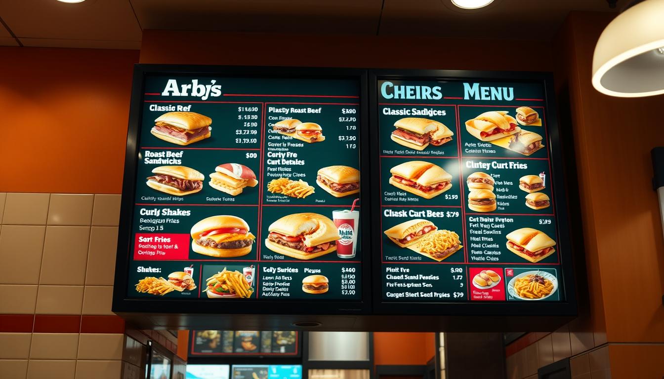 arby's menu