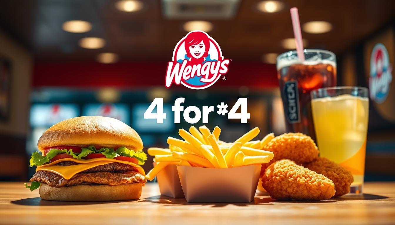 wendy's menu 4 for $4